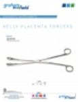 Product Sheet - Kelly Placenta Forceps